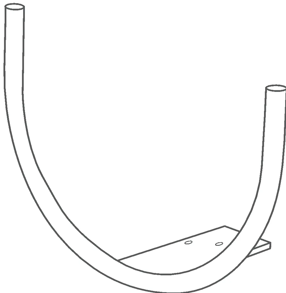 SOP 200 C - Soporte de Metal de Respaldo Rombo Cromado